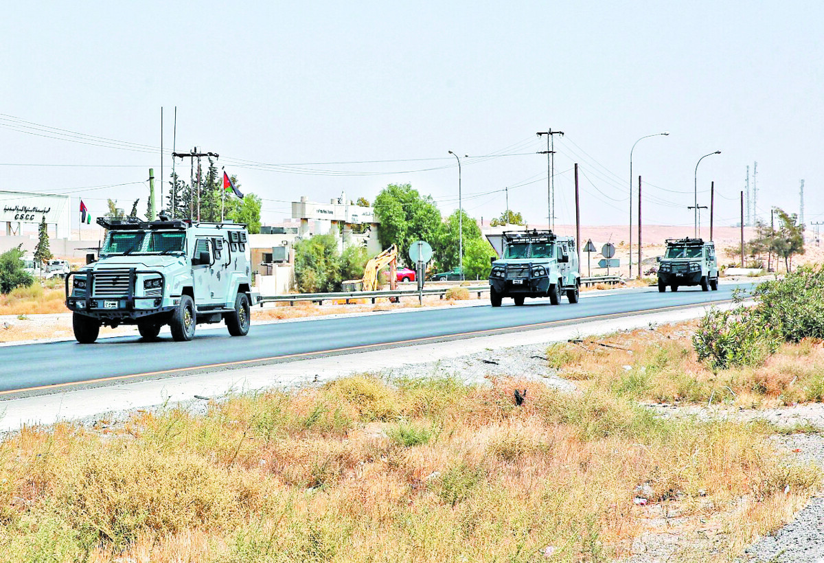 Иорданская армия предотвращает попытки контрабанды наркотиков