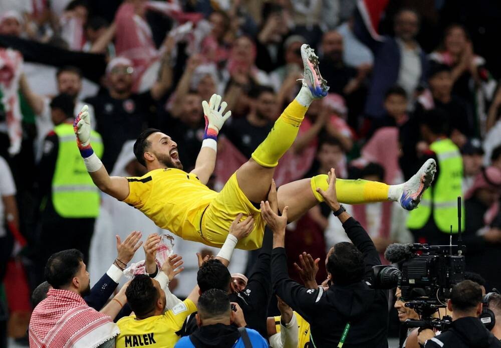 Jordanian goalkeeper named best player against Saudi Arabia
