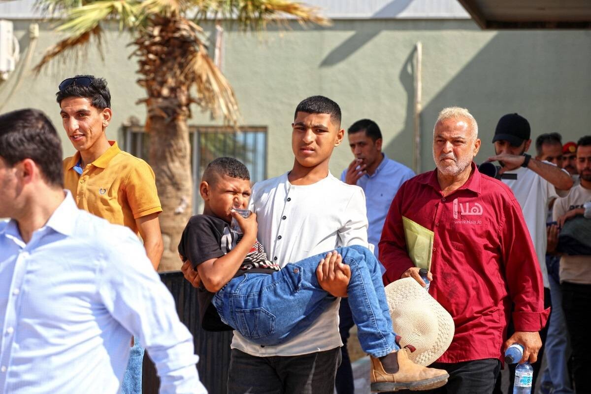 WHO evacuates patients from Gaza to Jordan