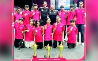 Клуб Фуджайра сияет на чемпионате по тхэквондо