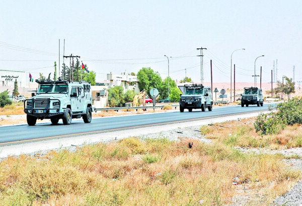 Иорданская армия предотвращает попытки контрабанды наркотиков