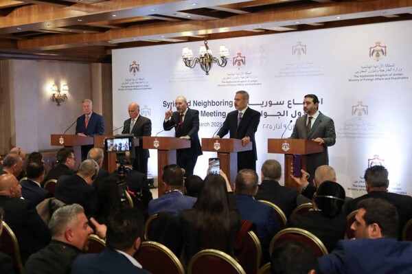 Warning from Syrian Neighboring Countries' Foreign Ministers