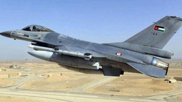 Jordanian Air Force Conducts Flights to Protect Kingdom's Skies