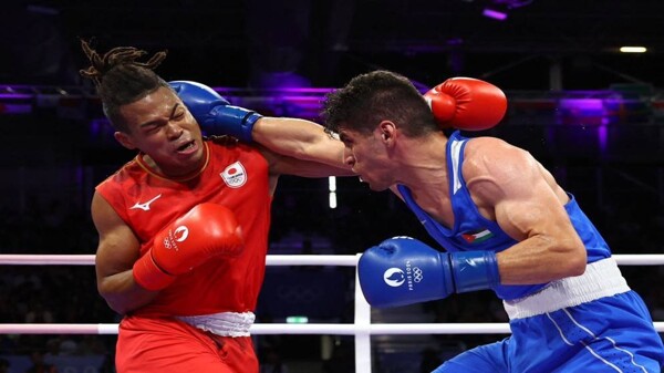 Иорданский боксер Зиад Ашиеш сияет на чемпионате мира